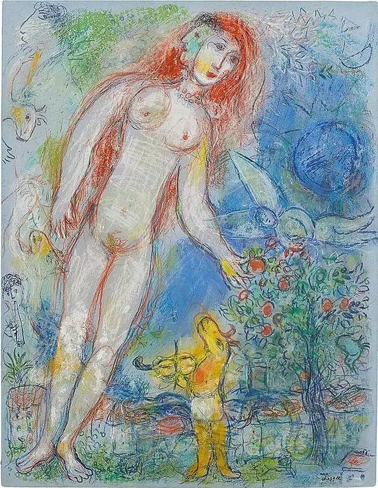 Marc Chagall - 晨歌