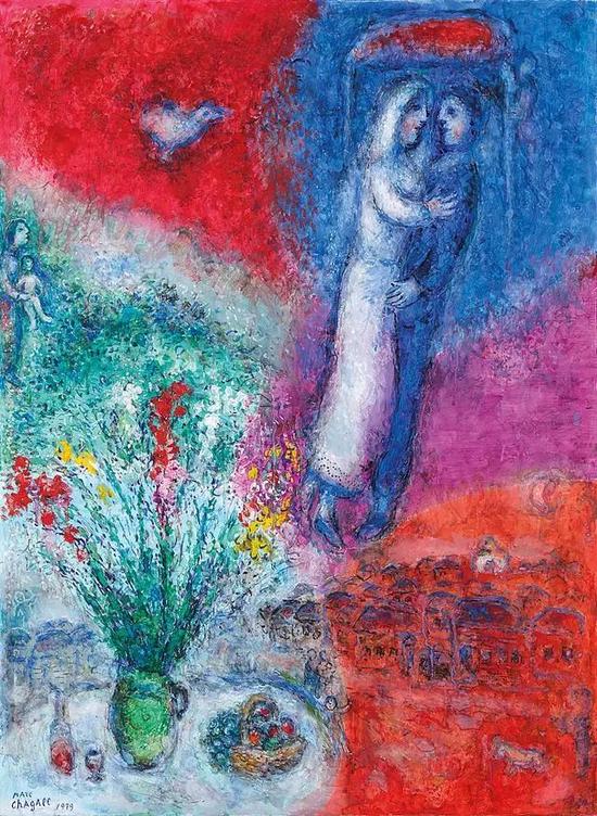 Marc Chagall - 新婚