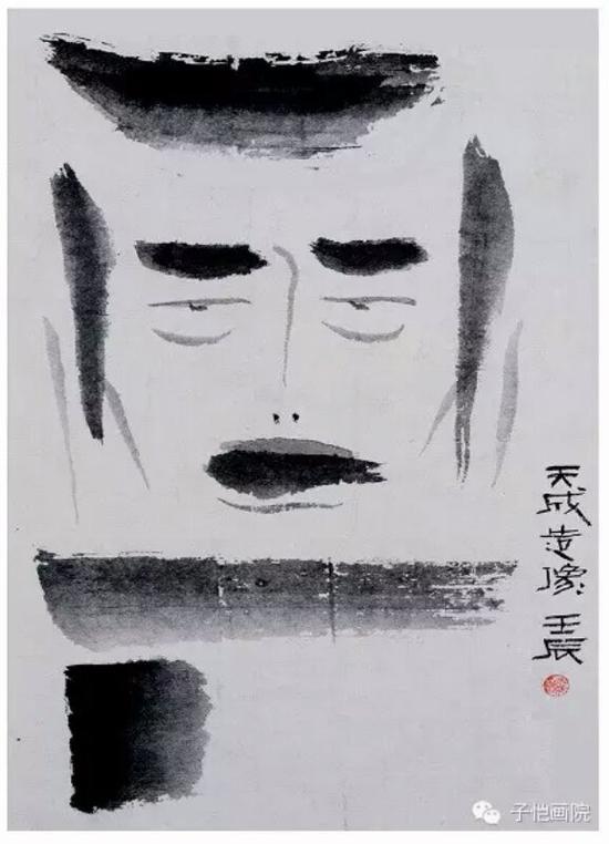 鲁迅画像