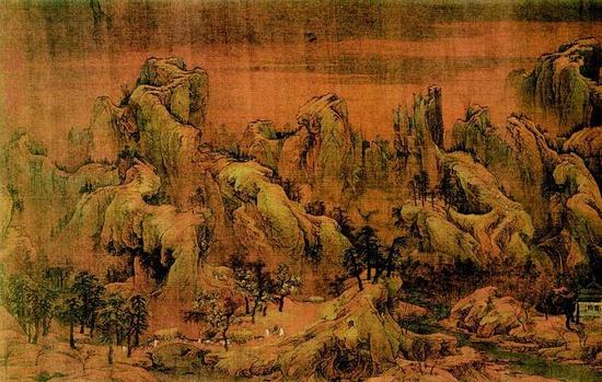 江山秋色图(局部)