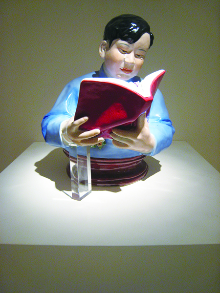 读书小孩1998陶瓷61cm50cm49cm