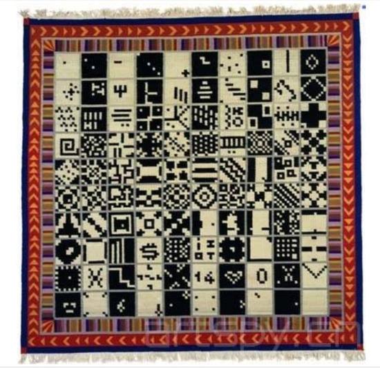 阿里杰罗?波堤(AlighieroBoetti),《无题》(Untitled),1968