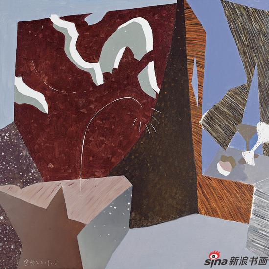 《温暖的和声》100cm×100cm 布面油画 2013