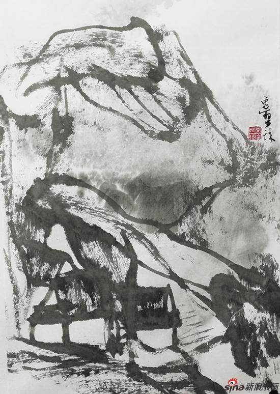 新浪看展|《三五成群》水墨缘艺术沙龙展|新浪