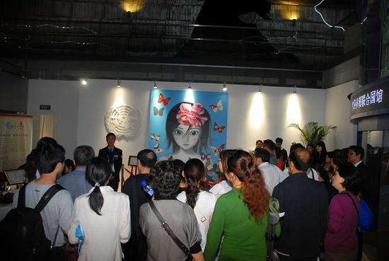 2010年上海世博会联合国馆江衡个展现场