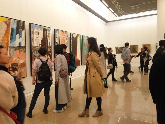 中国美术馆学术邀请展：三位老画家油画展|中国美术馆|戴士和|油画展_ 