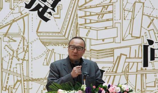 北京大学教授、博士生导师朱青生在开幕式上致辞