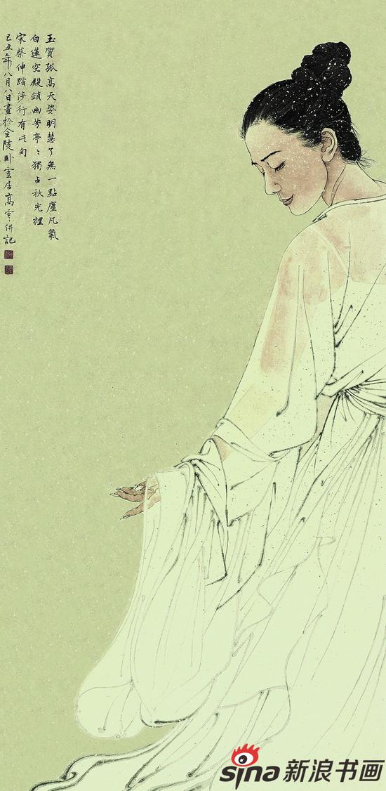 《了无一点尘凡气》68x136(入选第九届中国艺术节) (2)