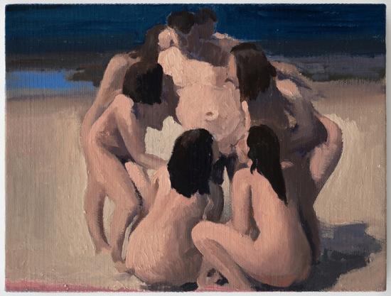 19 人体 d Nude Painting d 30×40cm oil on canvas 2016