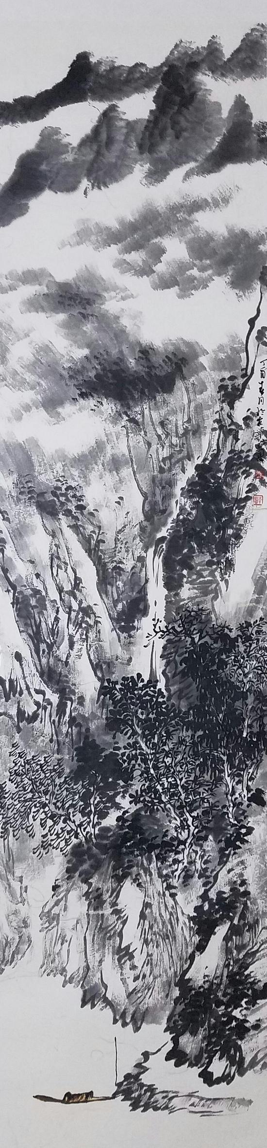 李政恩 山水作品