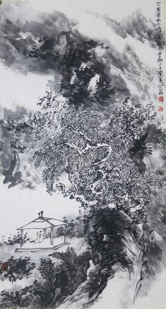 李政恩 山水作品