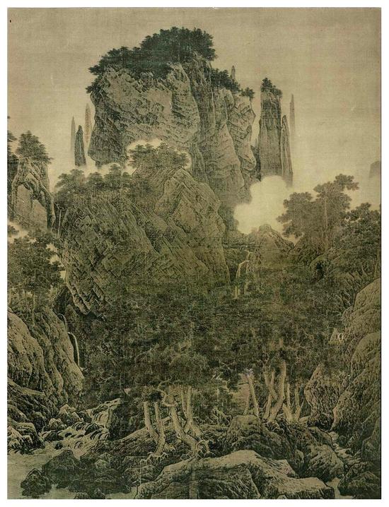 图1:《万壑松风图》