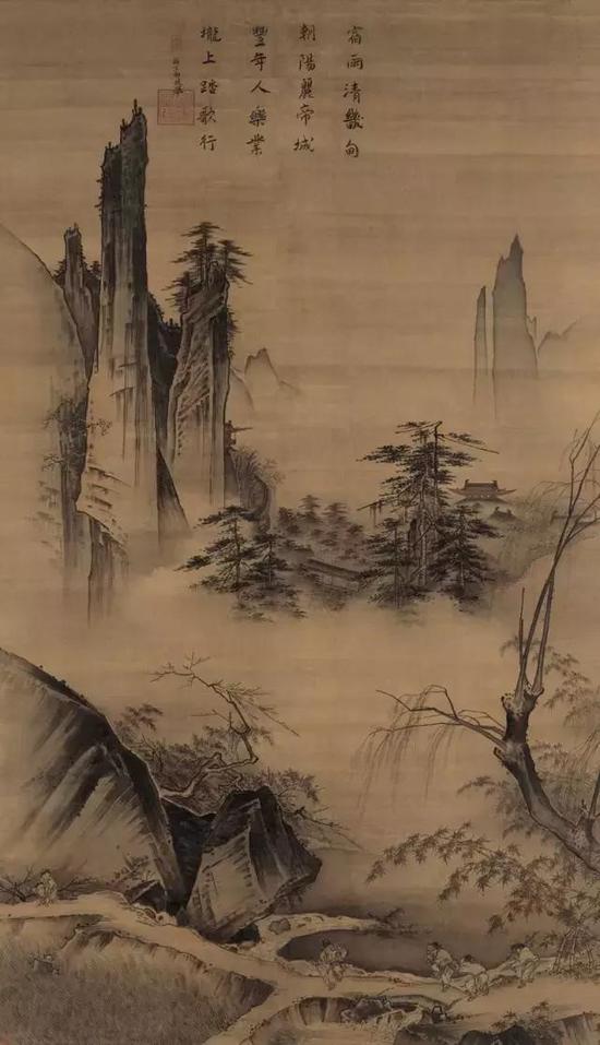 图7:《踏歌图》,现藏于故宫博物院