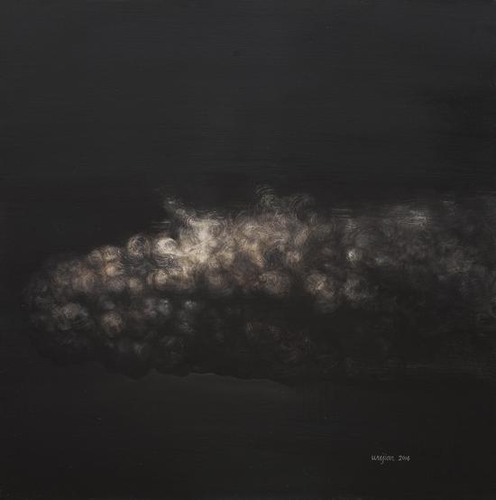 Wu Jian 吴健，MCK57L2-Q,2013，Mixed media 综合材料，100cm×100cm 2014年