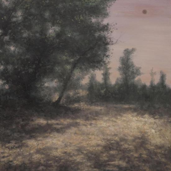 Wu Jian 吴健，Two Suns，两个太阳，2012，Oil on canvas 布面油画，