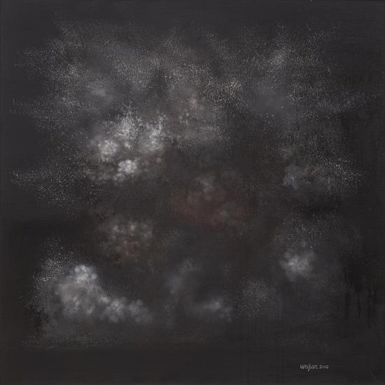 Wu Jian 吴健，MCK567LV-L,2013，吴健，Mixed media 综合材料，100cm×100cm 2013年