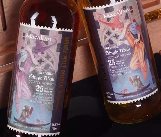 Macallan Single Cask Whisky 25 years old
麦卡伦25年(私人定制)