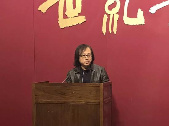 《世纪丹青—吴昌硕·齐白石绘画展》唐辉先生在开幕式中讲话