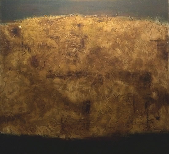 周长江 互补系列 布面油画 105×115cm 1986
