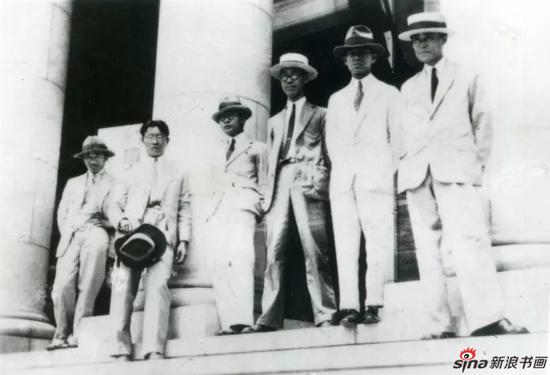 1929年林风眠、潘天寿等赴日本考察