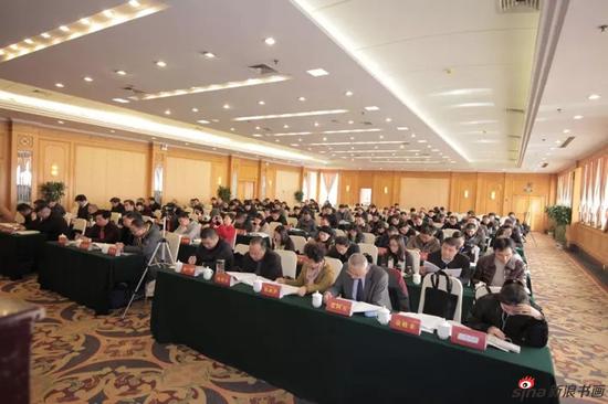 江苏省硬笔书法家协会第六次会员代表大会现场