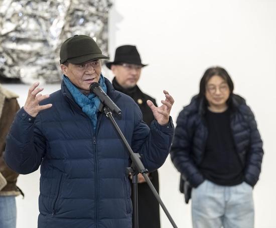 著名艺术家陈坚 开幕致辞