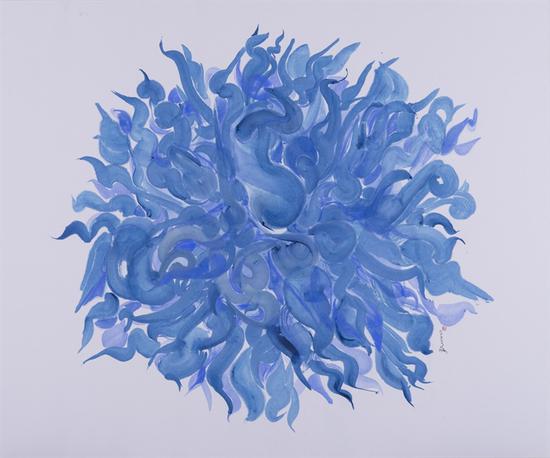 12。徐勇民《青铜时代》中国画168cm×139cm 2010年 湖北美术馆藏