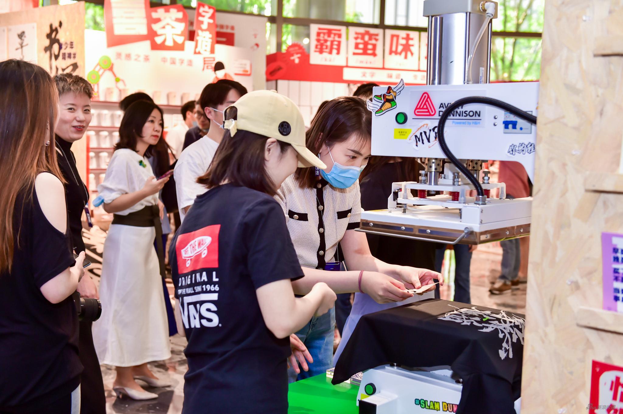 国风气象局汉字主题街市mini快闪展现场