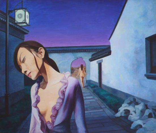 梦园130x110cm2005年