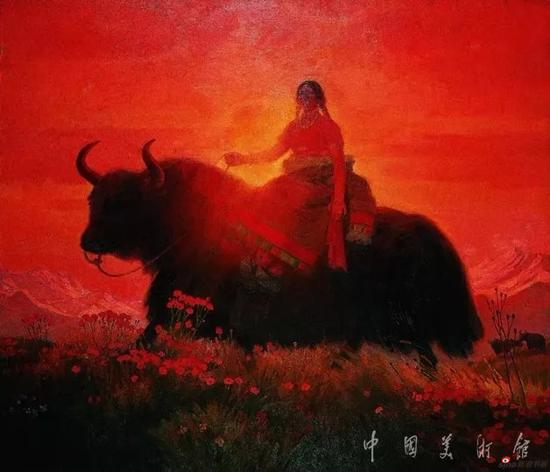 高原的歌,詹建俊,1979