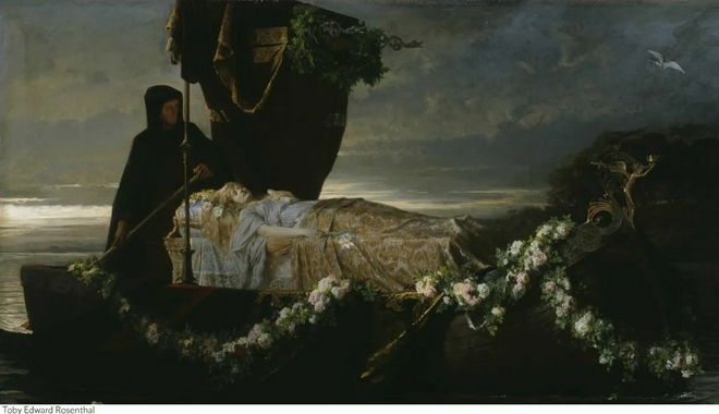 一幅黑暗又迷人的画作 一个“现象级”的艺术事件