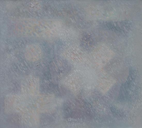 《加减乘除-3》36×40cm 布面油彩 2013