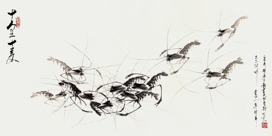 《十全十美》136×68cm