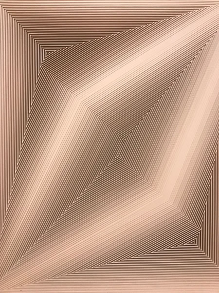 戈子馀, 空.色系列009, 64x74cm, 2018