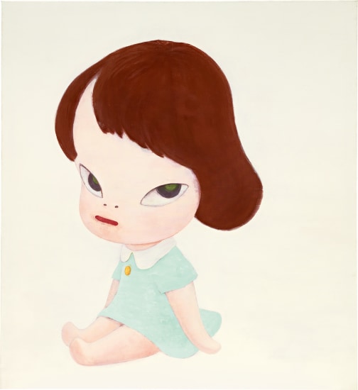 奈良美智 “Hot House Doll，In the White Room III”，1995年 Works by Nara Yoshitomo