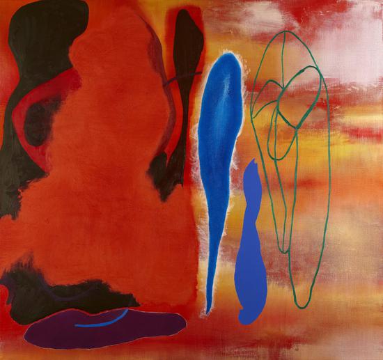 Pure Abstraction # 8, 2006 – 2011, oil on linen, 198 x 214cm