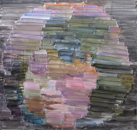 SAF基金会 杰出艺术家奖2019入围艺术家展 江上越展出作品 《Between sound wave and light wave》2018 MixedMedia-1 ?EtsuEgami