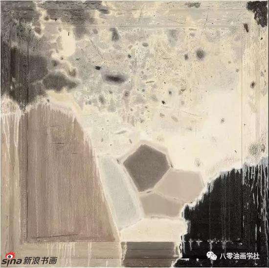 青云谱石趣 陆志坚 118cm×118cm 2018 年