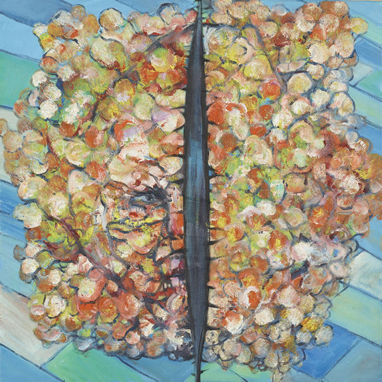 黄药 梦游系列 油画 80x60 2018