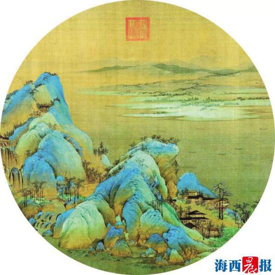 千里江山图版画