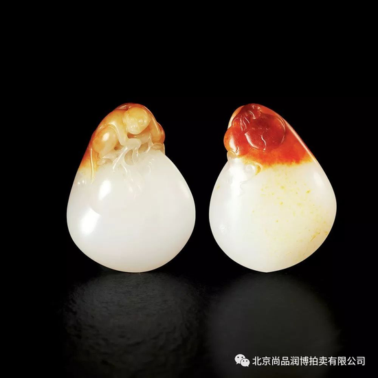 02771号拍品 赵显志  新疆和田玉籽料灵猴献寿 规格：4.2×3.2×1.4cm （独籽） 重量：23.8g 白度：羊脂 脂份：极高 密度：极好 款识：兆 起拍价：RMB 80000图片12