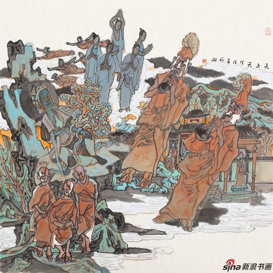 天上天 68cmx53cm 2018