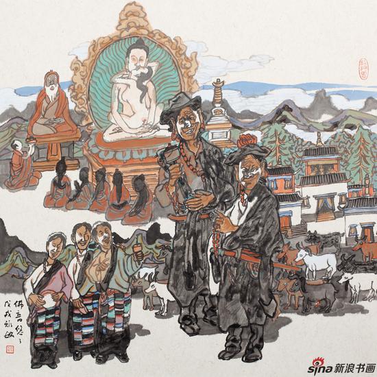 佛音悠悠 68cmx53cm 2018