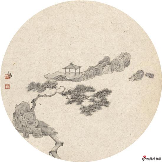 宜风也宜雨44×44cm·2018年