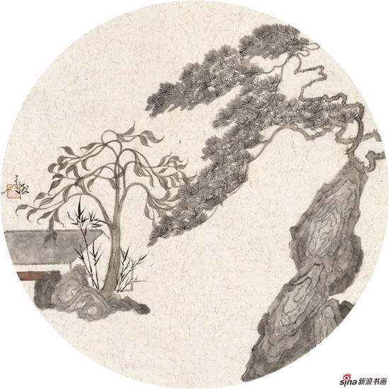 春风一夜33×33cm·2018年