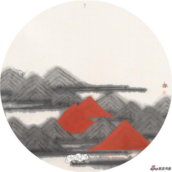 共春风60×60cm·2018年
