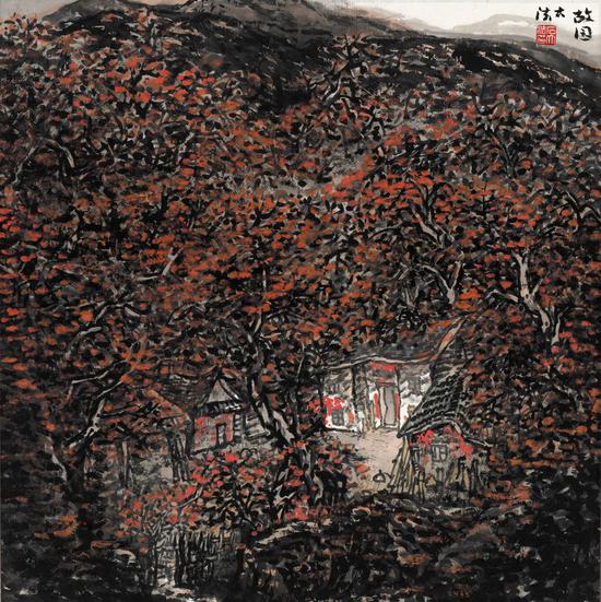 1989年 故园 65cm×64cm