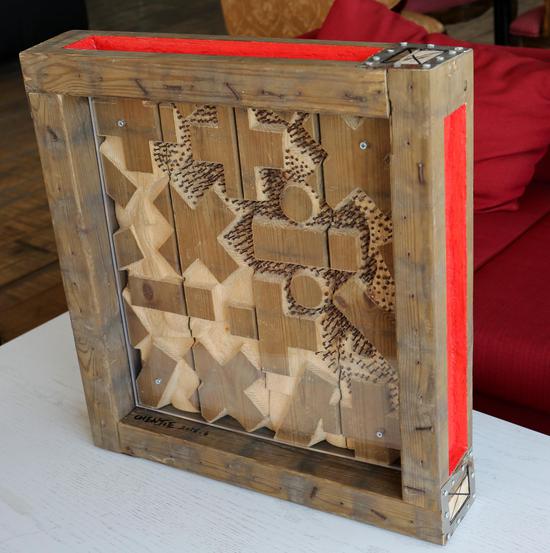 《造物-2》60×56cm 综合材料 2016