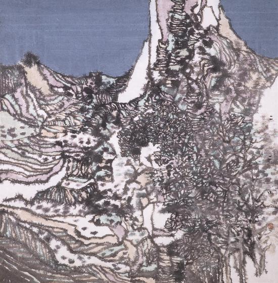 后山系列十 李言 68cmx68cm 2018