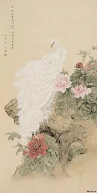 《云裳》 135cm×68cm 樊 蕾 江苏省中国画学会常务理事